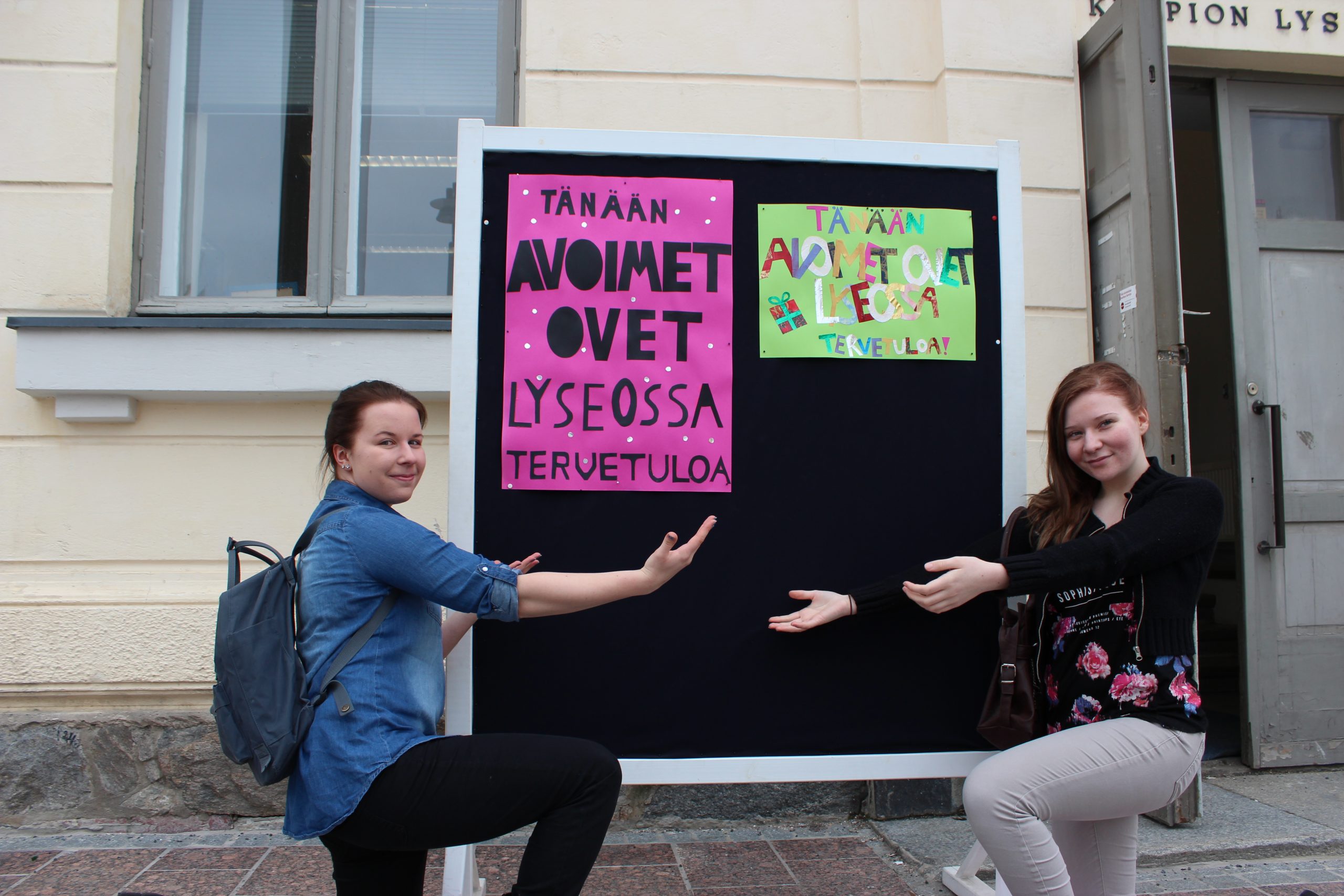 Avoimet ovet yseille 16.-17.11.